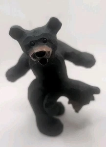 Bear On Top Of Bear Figure Statue Resin - Picture 1 of 5