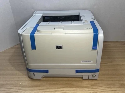 HP LaserJet P2035N Workgroup Laser Printer with Toner - Image 1 of 4