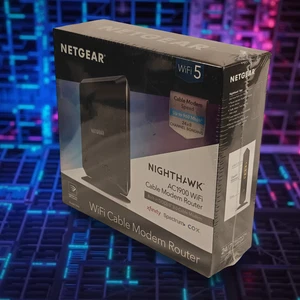 Nowy NETGEAR Nighthawk AC1900 Kabel WiFi Modem Router C7000 Sealed Box - Zdjęcie 1 z 8