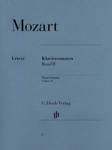 Mozart Piano Sonatas Volume 2 Henle Urtext Advanced Solo Sheet Music Book - Picture 1 of 1