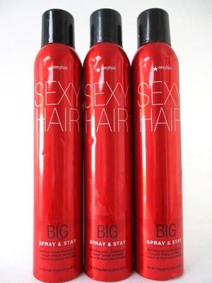 BIG SEXY HAIR SPRAY & STAY HAIRSPRAY 9 OZ (dented) Pack of 3 - Image 1 of 2