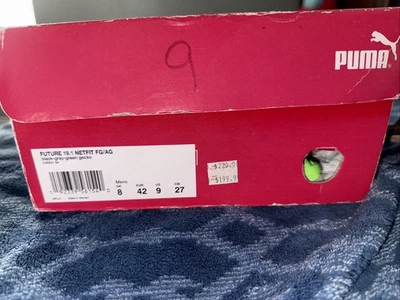 PUMA Future 19.1 Netfit FG AG Black Green Gecko - Image 1 of 4