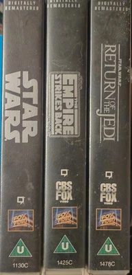 Star Wars Trilogy Limited Edition digital remastered Set VHS  Video Tapes x3 - Image 1 of 4