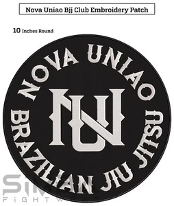 NOVA UNIAO BJJ Kimono Embroidery Patches Bjj Gi Patches BJJ Martial Arts Patches - Picture 1 of 4