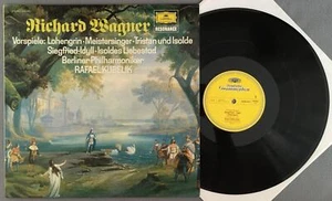 M803 Wagner Preludes Lohengrin Meistersinger Kubelik DGG 2535 212 Stereo - Picture 1 of 3