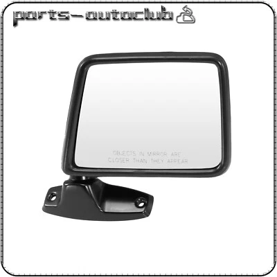 Espejo retrovisor lateral derecho negro plegable manual Ford Ranger Bronco II 1983-1992 Foto 1 de 4