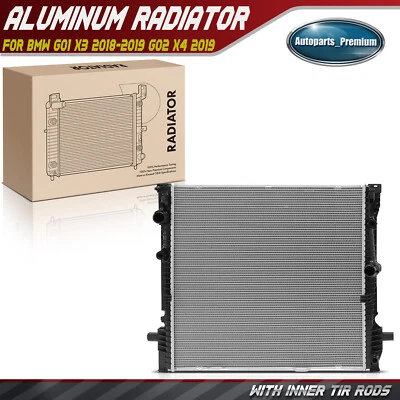 Primary 散热器 带油冷却器 适用于宝马 G01 X3 2018 - 2019 G02 X4 2019 2.0L 3.0L — 第 1/4 张图片