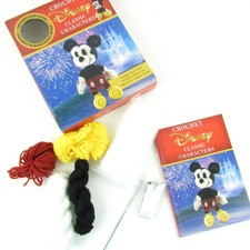Crochet Disney Classic Characters Kit Mickey Minnie Mouse Dumbo Bambi Daisy