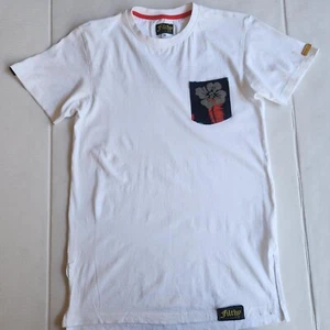 Filthy Dripped Men's Apparel  White Art Sew T-Shirt - Size: Medium - Picture 1 of 15