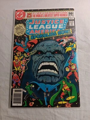 DC Comics JUSTICE LEAGUE of AMERICA #184 Darkseid George Perez Art NM! - Image 1 of 4