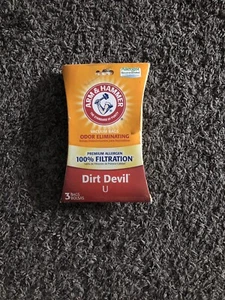 Arm & Hammer Dirt Devil U Premium Allergen Vacuum 3 Bags - Picture 1 of 5