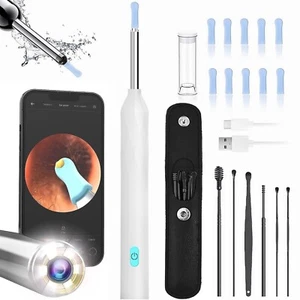 Ear Wax Removal Tool Camera, 800W Pixels FHD Smart Visual Ear Cleaner 6 Ear S... - Picture 1 of 6