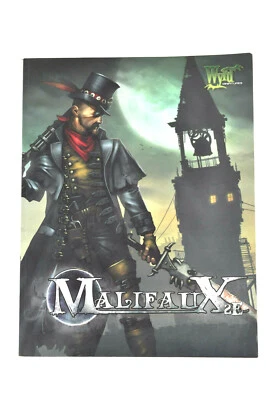 Malifaux 2E ~ 2-е второе издание книга правил ~ миниатюры Уайрда ~ ужасы ~ игра ~ RPG - Изображение 1 из 4