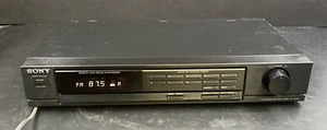 Sony ST JX401 Stereo FM AM Tuner Digital Lock Synthesizer FM Stereo 30 Station - Picture 1 of 14