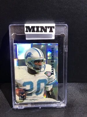 Barry Sanders 1995 Playoff Prime Mini #20 - Image 1 of 2