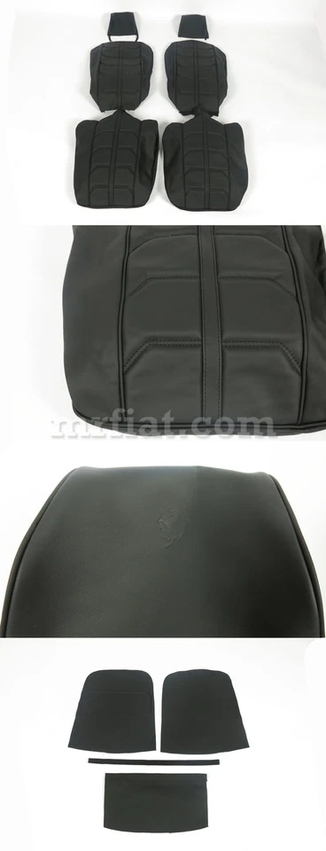 Juego de funda de asiento de cuero negro Ferrari 308 GTB GTS para mujer nuevo Foto 1 de 1