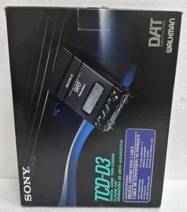 Sony TCD-D3 Portable DAT Recorder Digital Tape Japan Read! - Picture 1 of 18