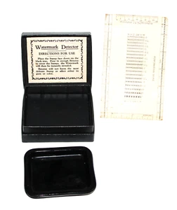 Stamp Watermark Detector, Perforation Gauge Postage Stamps AM - Bild 1 von 6