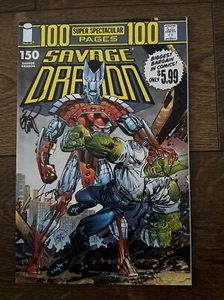Savage Dragon 150 Image Comics 100 Page Super Spectacular VF-VF+ Low Run Signed - Picture 1 of 16