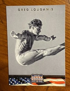 2012 Panini Americana Heroes & Legends GREG LOUGANIS #94 US Diver - Picture 1 of 2
