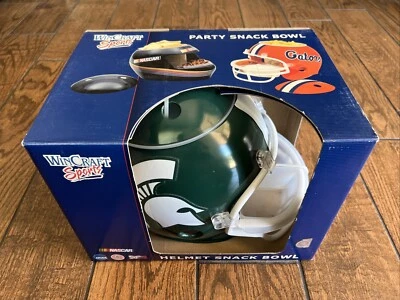 Wincraft NCAA  Michigan State Spartan Football Helmet Snack  Bowl - Image 1 of 4