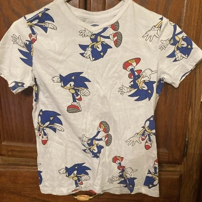Camiseta para niños Old Navy Sonic The Hedgehog estampado grande Foto 1 de 3