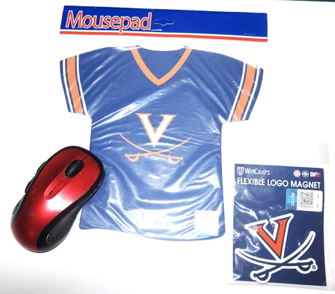 VIRGINIA CAVALIERS , MOUSEPAD & FLEXIBLE MAGNET CLOSEOUT PACKAGE FROM KOLDER Cover