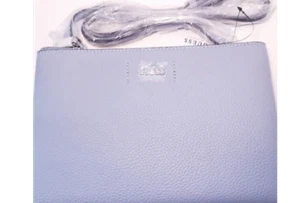 GUESS Varsity Pop small Double Zip Crossbody Sky - Bild 1 von 6