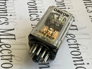 1x OMRON MK3P General purpose Relay 24V DC 430Ω / 3x10A 220V AC/DC 3PDT 11-pin - Picture 1 of 9