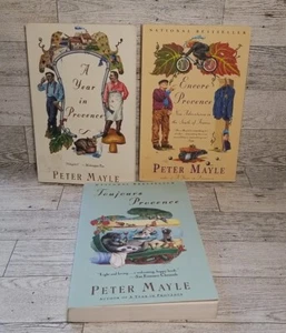 Lot 3 PETER MAYLE: Year in Provence Toujours & Encore Paperbacks 1990s Vintage - Bild 1 von 16