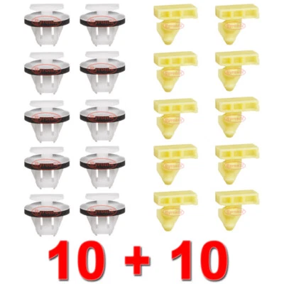 WHEEL ARCH TRIM CLIPS FOR NISSAN JUKE  SET FRONT & REAR FULL SIDE WING SURROUND - Image 1 of 4