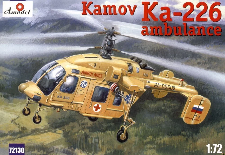 Amodel 72130 - 1:72 Kamov Ka-226 Soviet Ambulanza Elicottero - Nuovo - Immagine 1 di 1