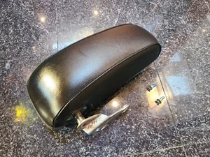 Mercedes 560SL Center Armrest Black R107 C107 w/ hardware Leather OEM original  - Bild 1 von 12