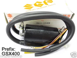 Suzuki GSX400 Ignition Coil Assy NOS GSX-R400 STARTER COIL 33410-33401 GSX 400 - Picture 1 of 7