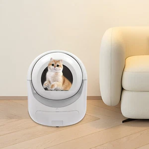 Automatic Smart Cat Litter Box Self-Cleaning Odor Removal APP control Low Noise - Picture 1 of 20
