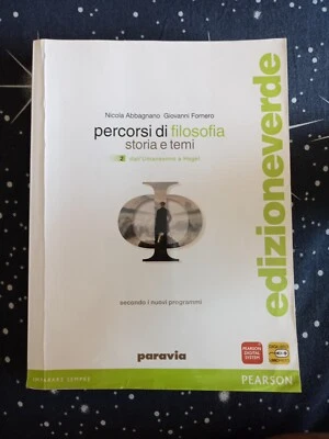 Percorsi di filosofia,Storia E Temi 2 Dall'umanesimo A Hegel(N.Abbagnano,Fornero - Immagine 1 di 4