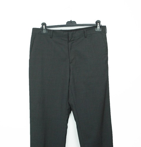 Autentici pantaloni in lana vergine Prada Made in Italy taglia 50