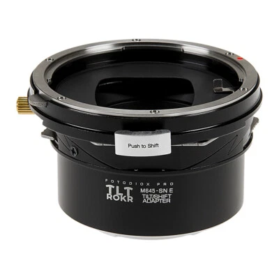Fotodiox TLT ROKR Tilt/Shift Adapter Mamiya 645 MF Lens to Sony E-Mount Camera - Image 1 of 4