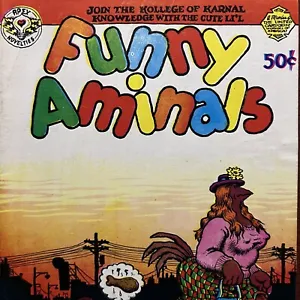 Funny Aminals 1972 Apex Novelties R Crumb 1st MAUS Spiegelman Underground Comix - Picture 1 of 24