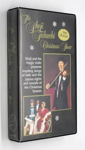 THE SHOJI TABUCHI CHRISTMAS SHOW '90 SEASON VHS 1990 Branson MO Violin Concert - Picture 1 of 4