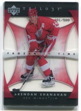 2005-06 Upper Deck Trilogy 138 Brendan Shanahan FIT /599 Frozen In Time