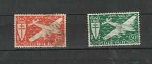 DGIBOUTI  AFRICA FRENCH COLONIES USED  AIRPLANE AVIATION  STAMPS   (FRCOL 377) - Picture 1 of 1