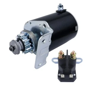 Starter for John Deere Tractors D120 21HP for Briggs & Stratton Engine W/Relay - Picture 1 of 8