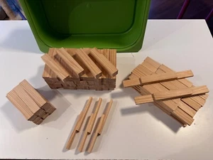 KAPLA® wooden planks - glued/modified - More than 225 planks included - Way Fun - Picture 1 of 8