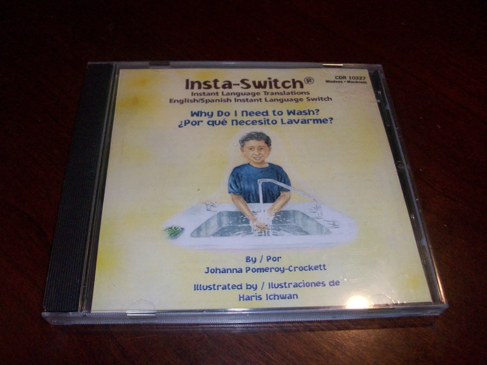 (5) Insta-Switch Instant Language Translations English Spanish CD ROM WIN/MAC - Image 1 of 4