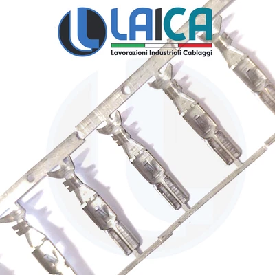 TERMINALE 12064736 MASCHIO PER CONNETTORE DELPHI METRI PACK 630 AUTO NAUTICA 5PZ