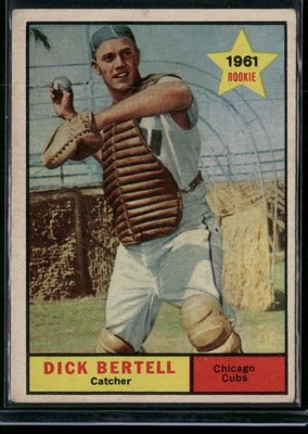 1961 Topps DICK BERTELL #441 Rookie RC - Image 1 of 3