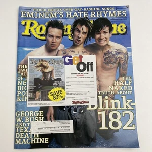 Rolling Stone Magazine August 3, 2000 ~Blink 182 ~Eminem~3 Doors Down - Picture 1 of 5