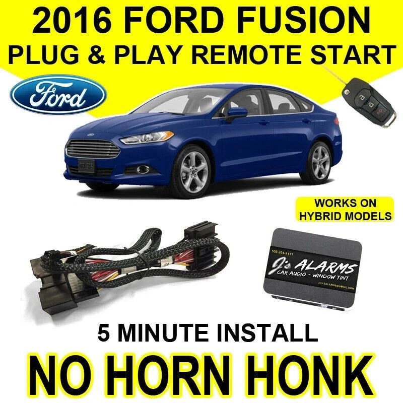 Ford Fusion 2016 arranque remoto coche arranque Plug & Play híbrido y gasolina fácil hágalo usted mismo Fo2N Foto 1 de 1