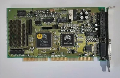 Oak Mozart 16 ISA Soundkarte (OTI601, OPL3, IEW30601211, retro, 1994) - Bild 1 von 4